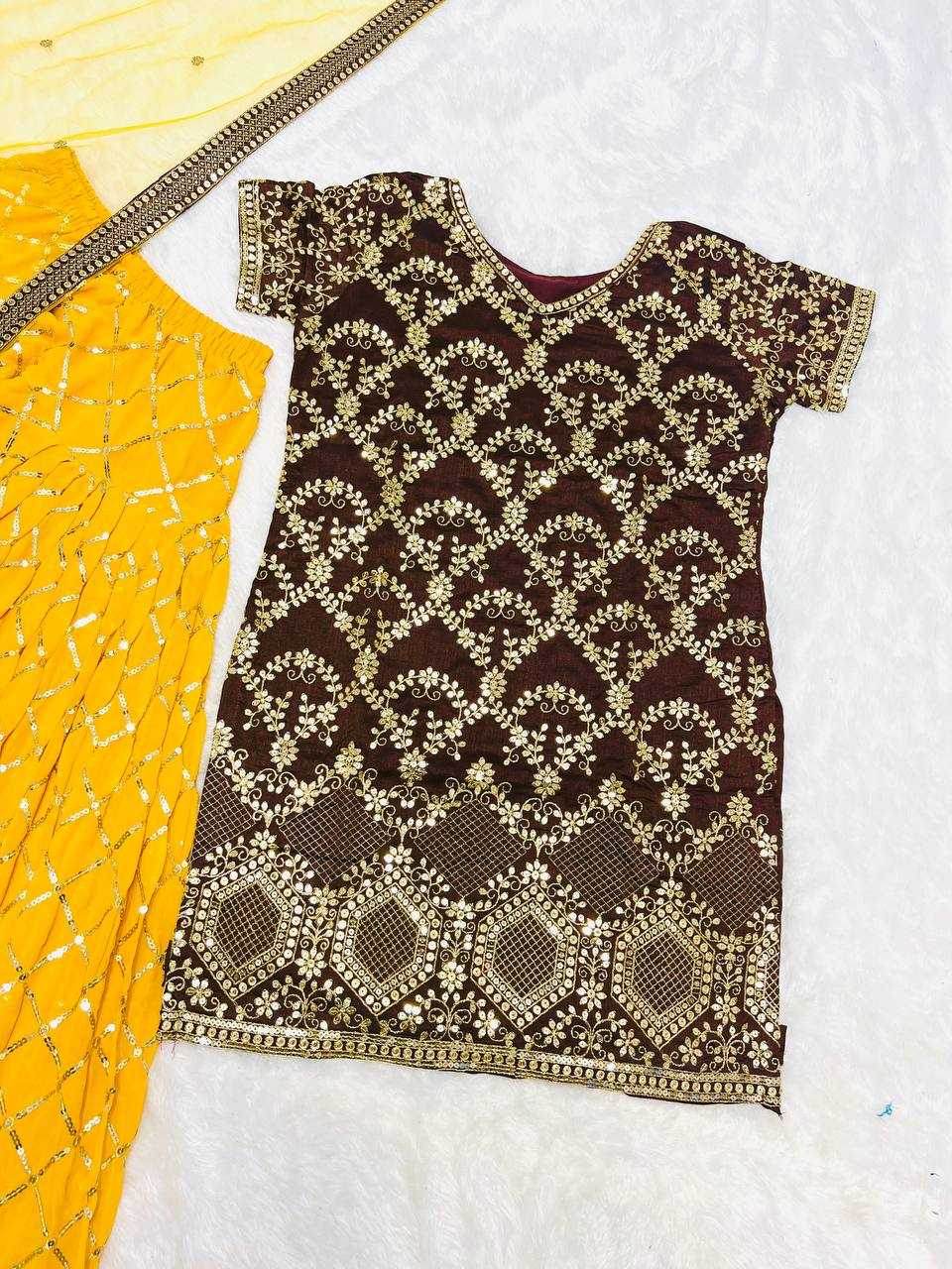 Cotton Embroidery Patiala Suit - MYLUXURY LANE ENTERPRISE